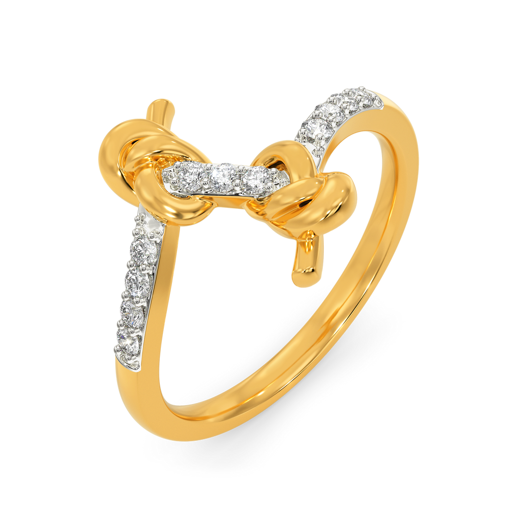 Knot Me Diamond Rings