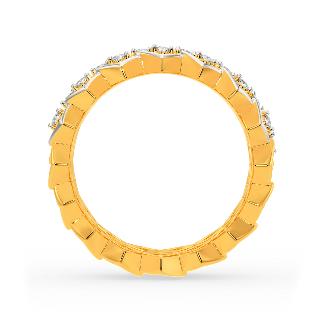 Net Around Diamond Rings