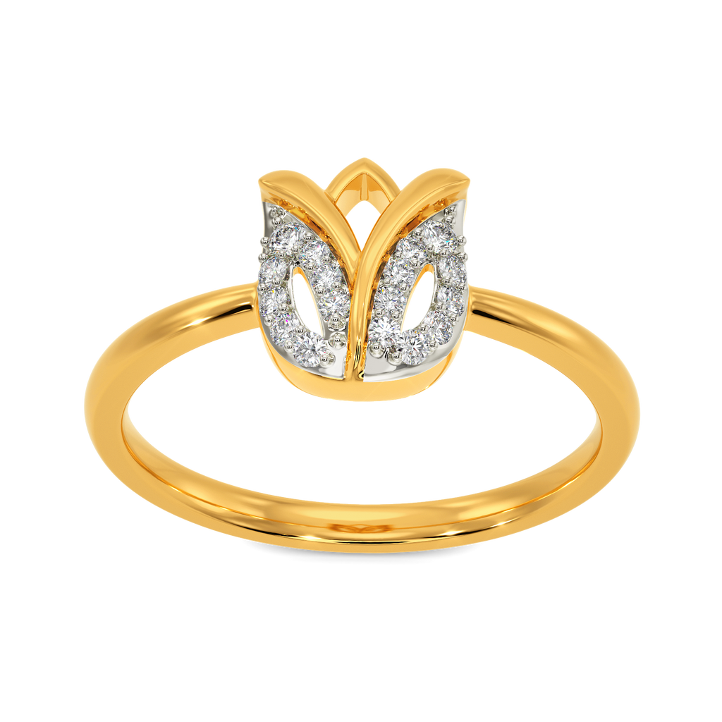 Tulip Daze Diamond Rings