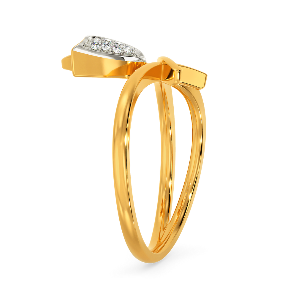 Tune To Tulips Diamond Rings