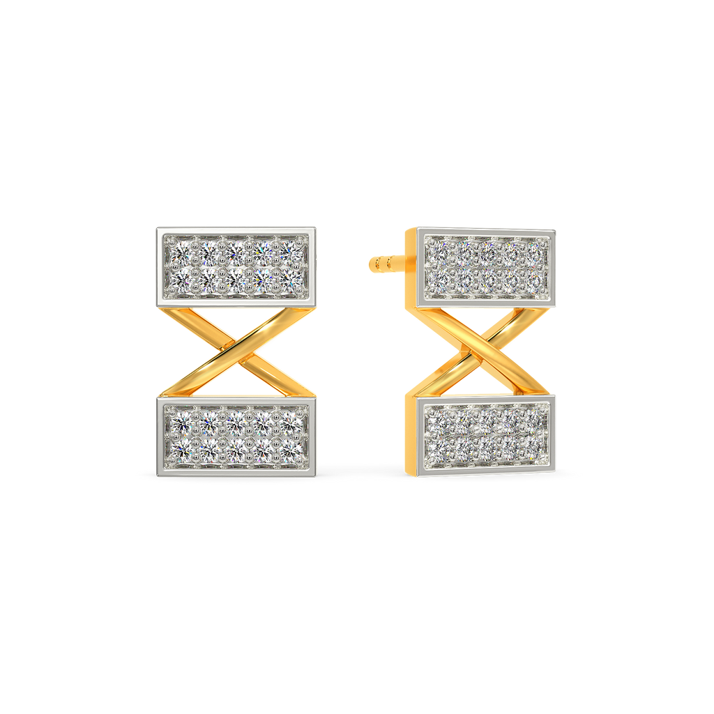 Need For Tweed Diamond Earrings