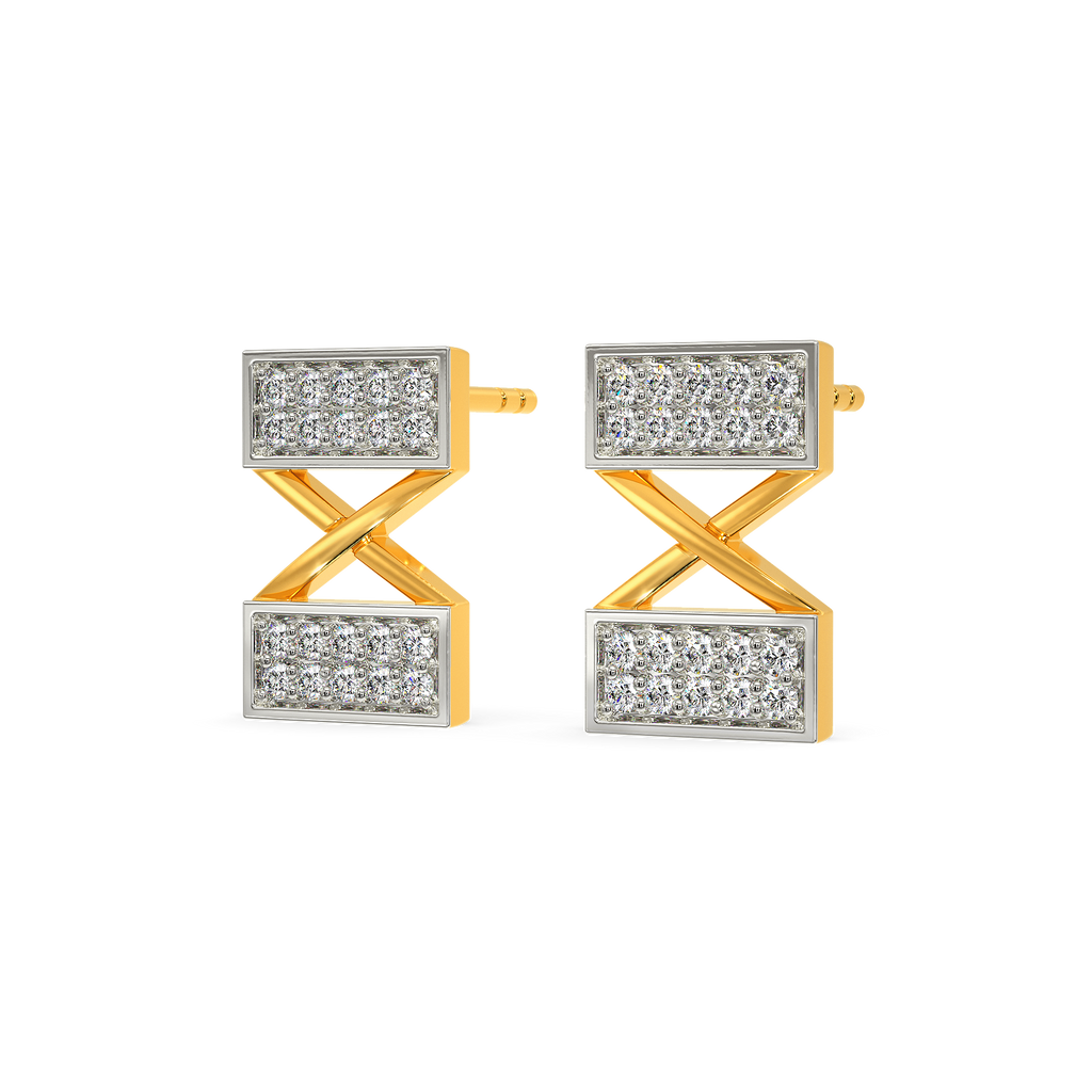 Need For Tweed Diamond Earrings