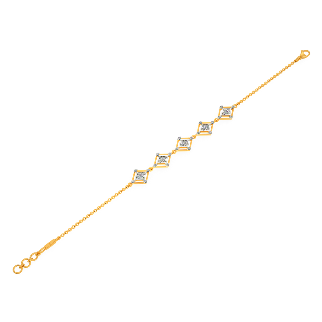 In A Tweed Mood Diamond Bracelets