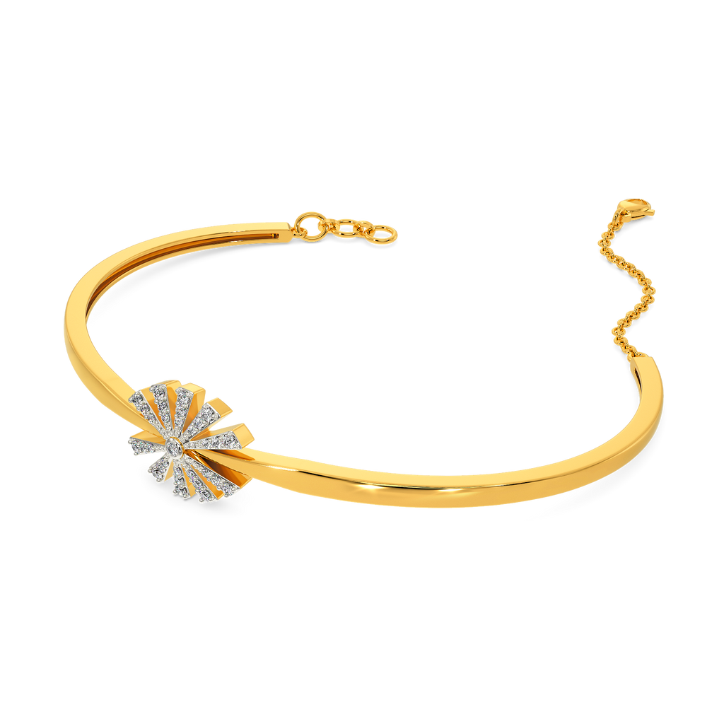 Pine For Retro Diamond Bangles