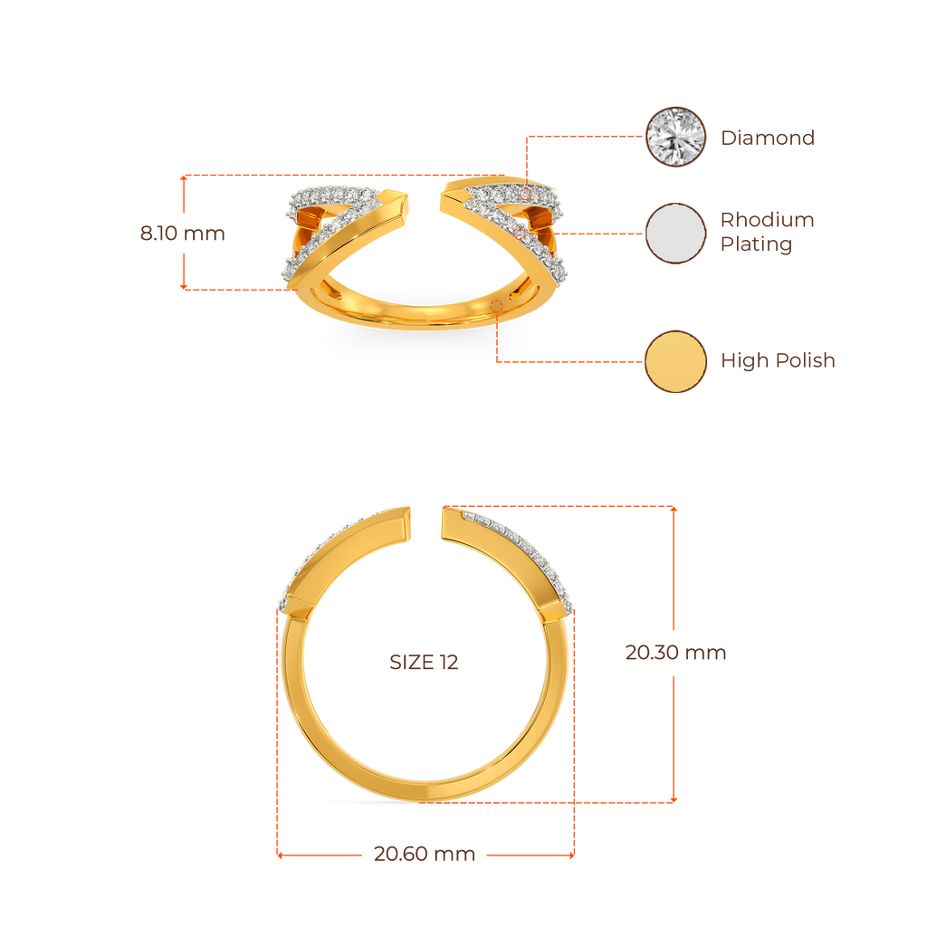 Armor Twist Diamond Rings