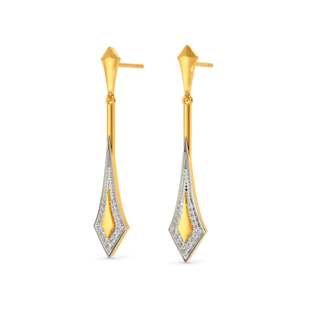 Artsy Armor Diamond Earrings