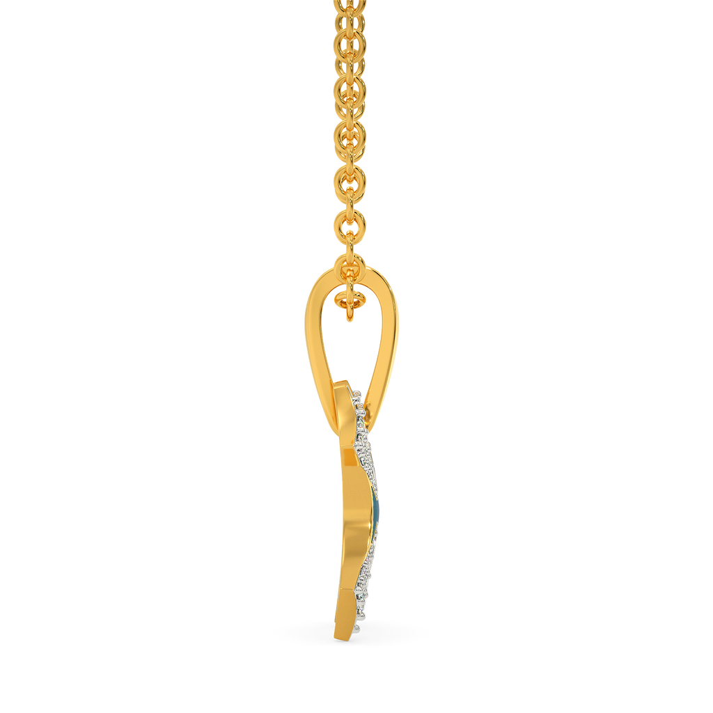 In A Blue Fantasy World Diamond Pendants