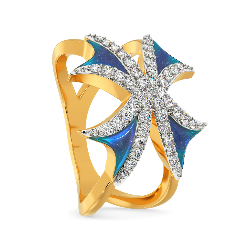 Dream In Blue Diamond Rings