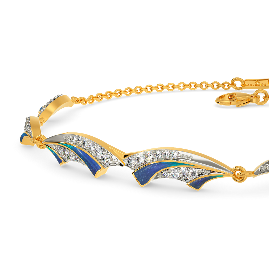 Blue Dreams Diamond Bracelets