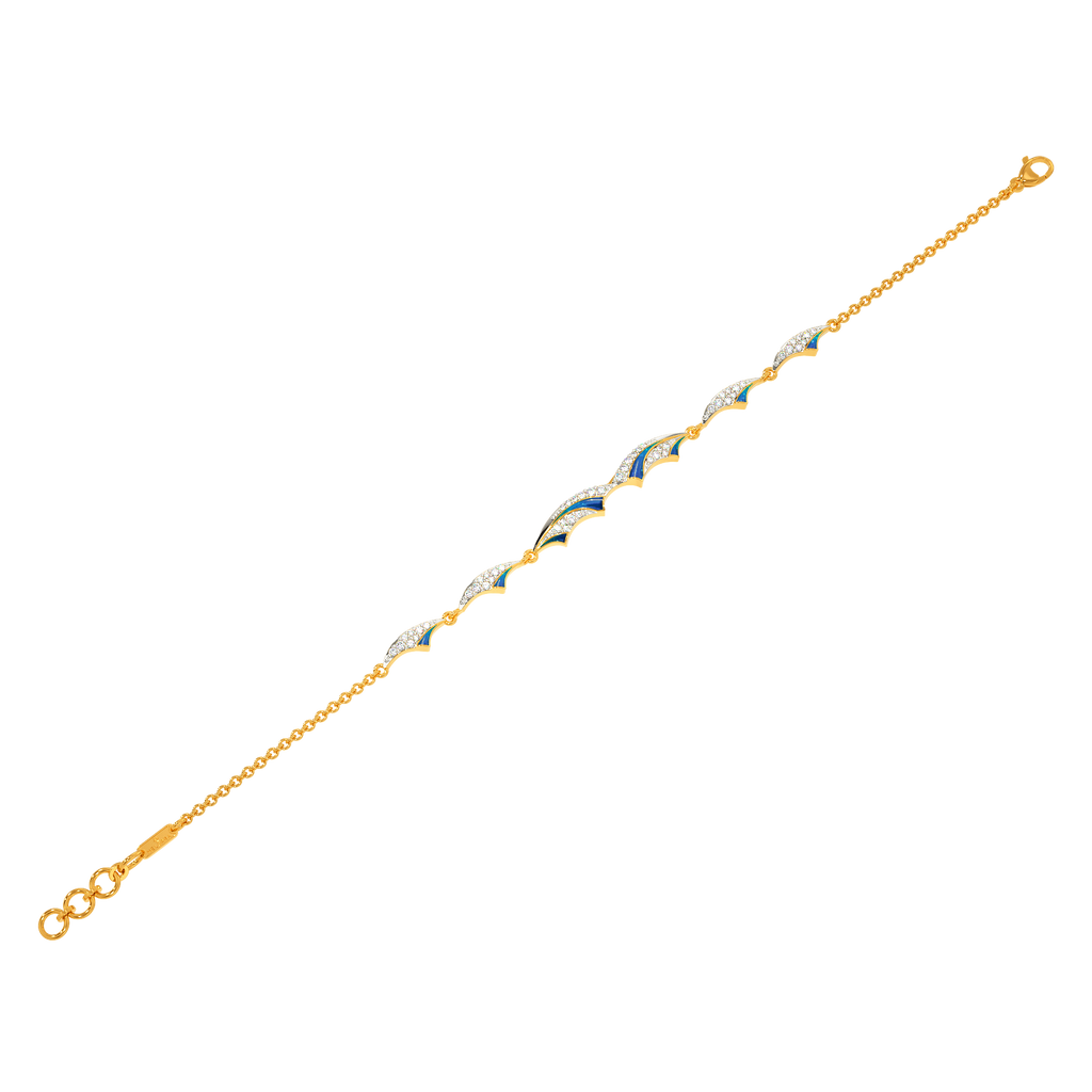 Blue Dreams Diamond Bracelets