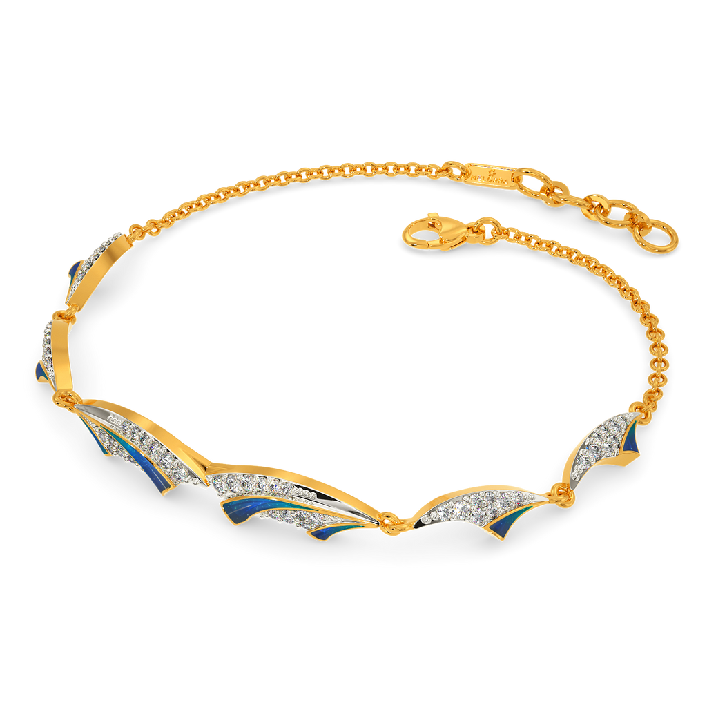 Blue Dreams Diamond Bracelets
