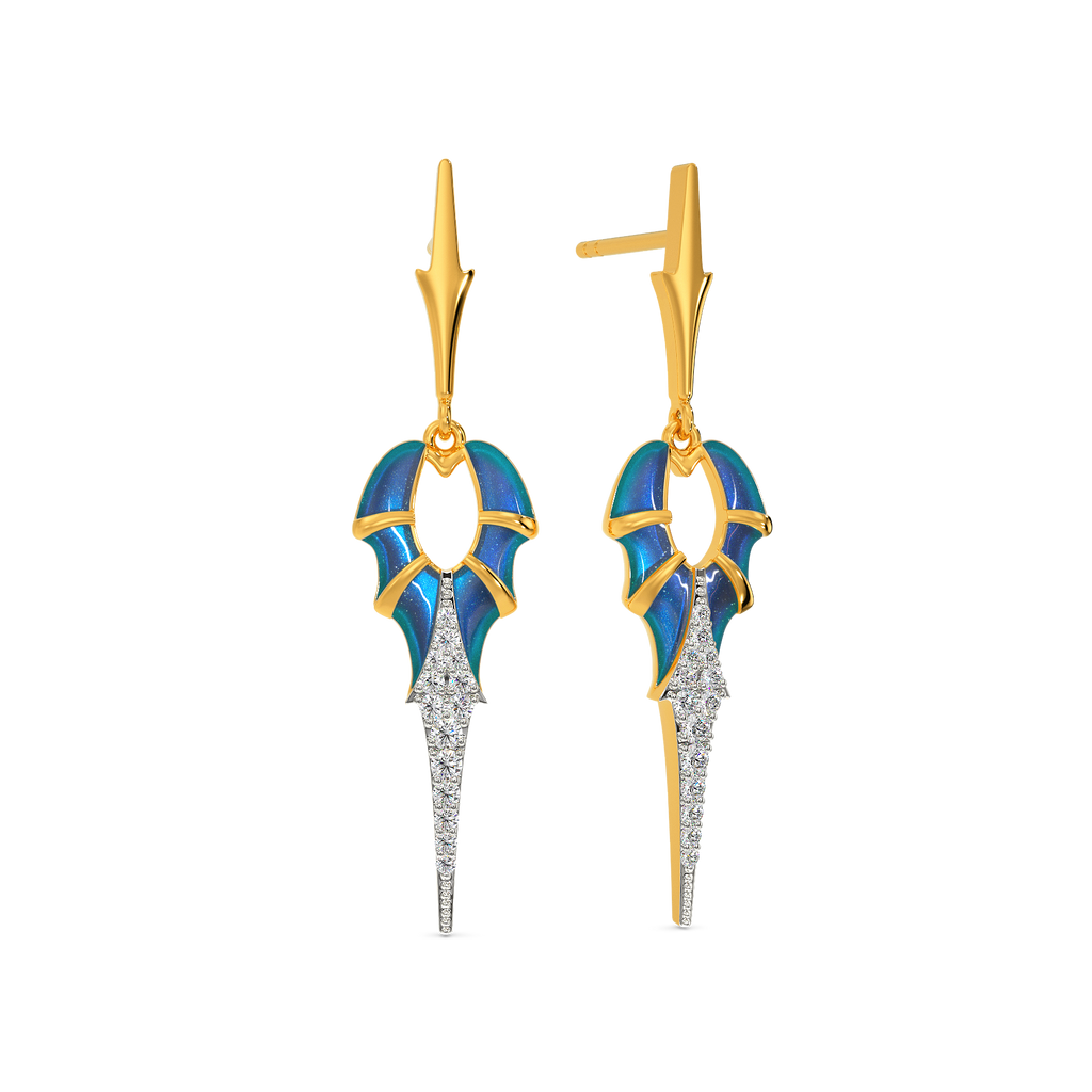 Moat Diamond Earrings