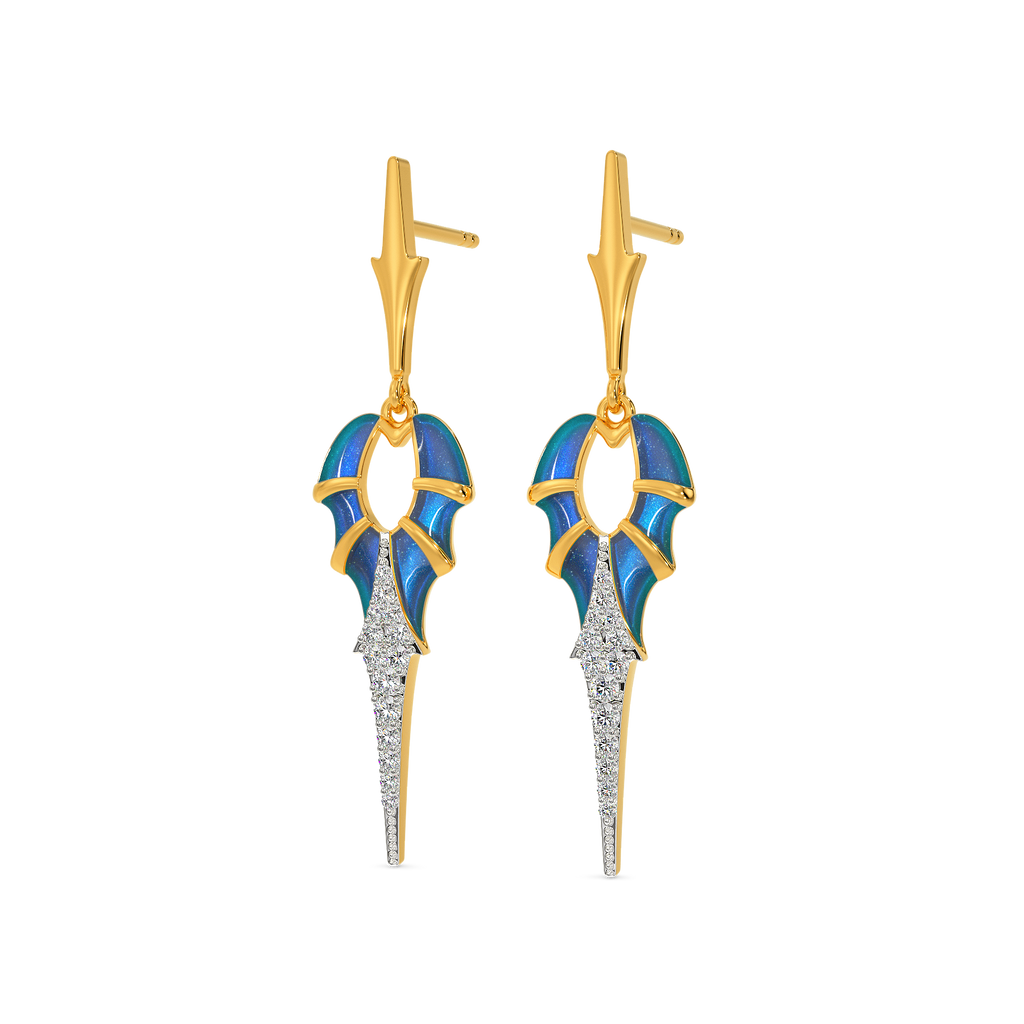 Moat Diamond Earrings