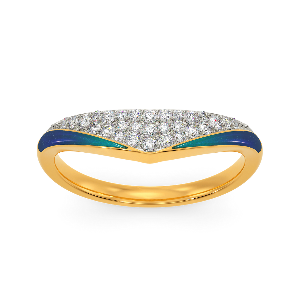 Moat Diamond Rings