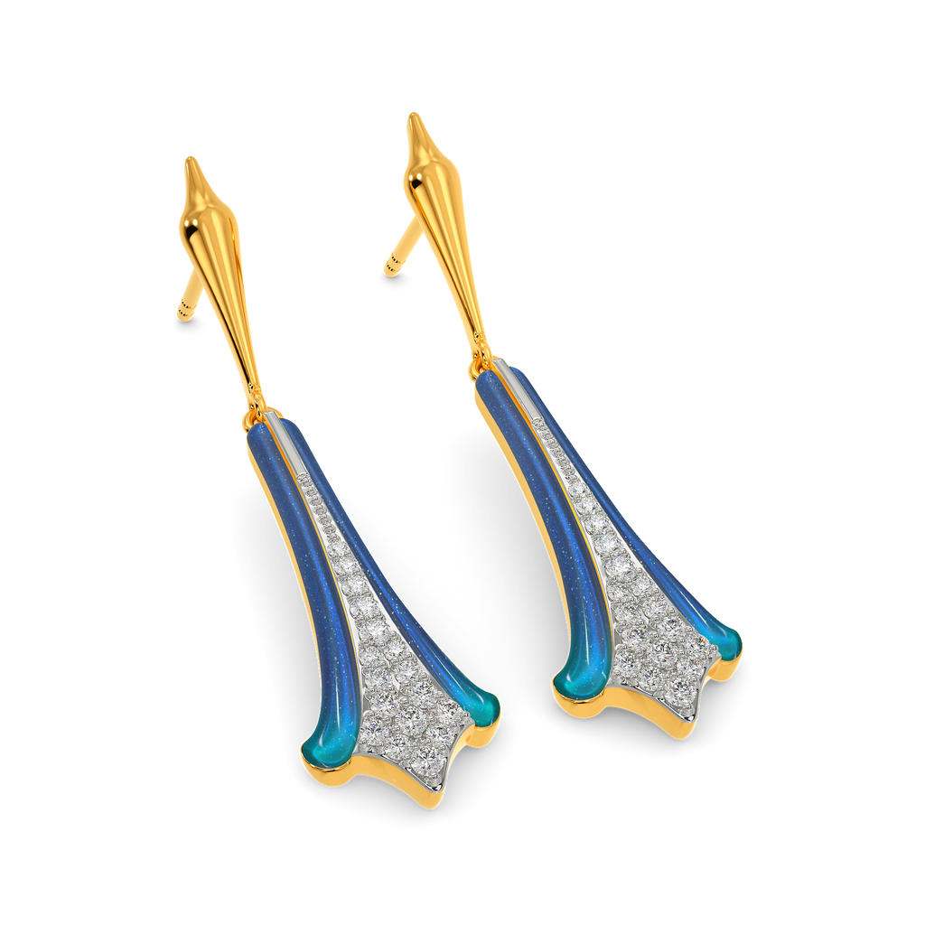 The Way of Avatar Diamond Earrings