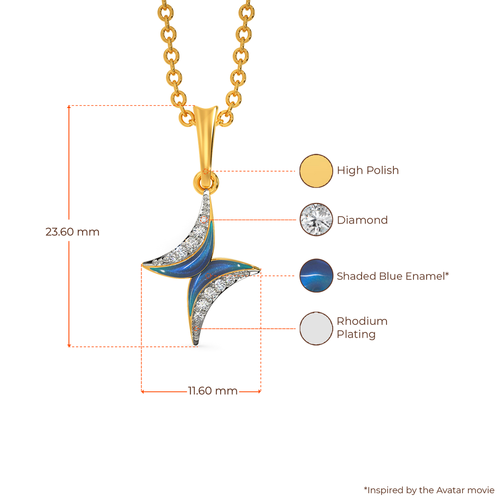 In A New Avatar Diamond Pendants