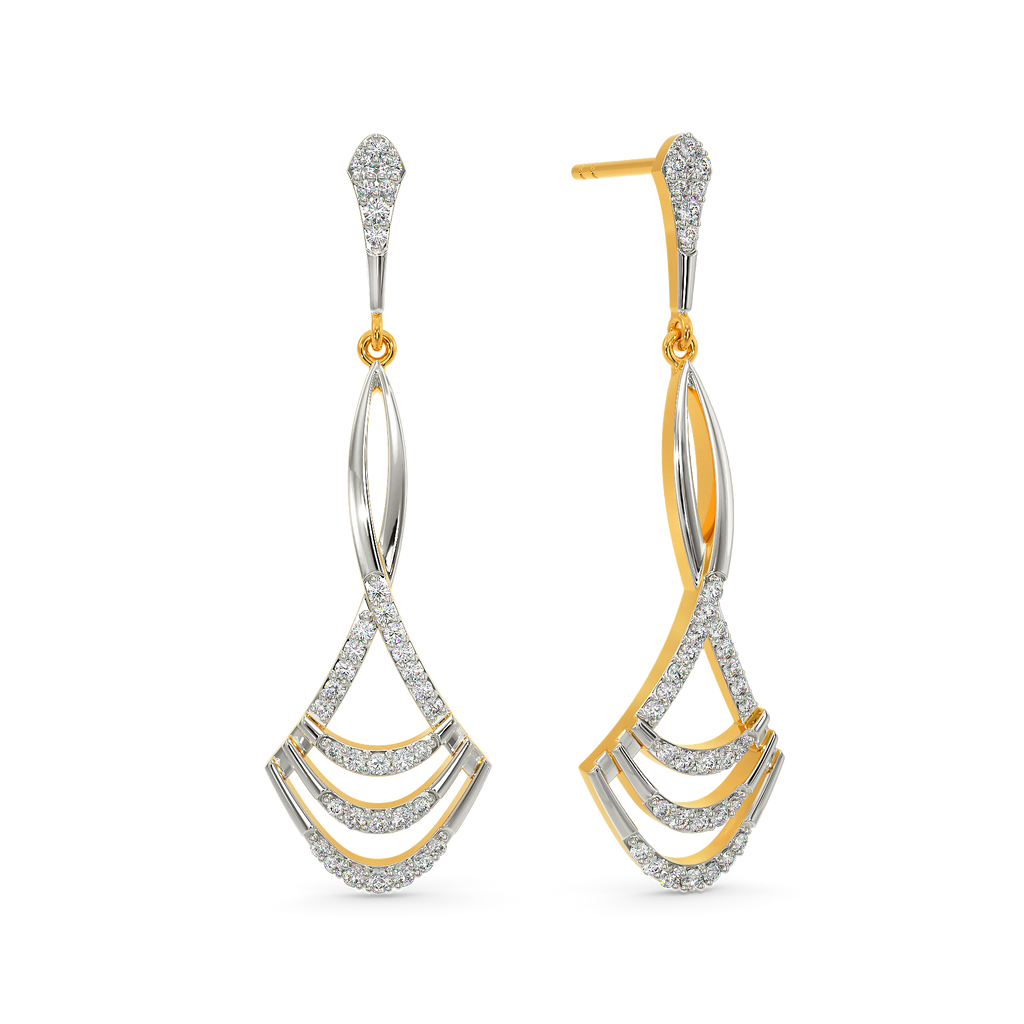 In A Dreamy Mood Diamond Earrings