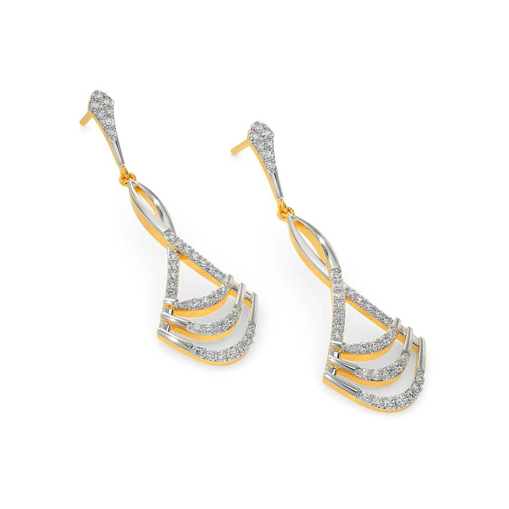 In A Dreamy Mood Diamond Earrings