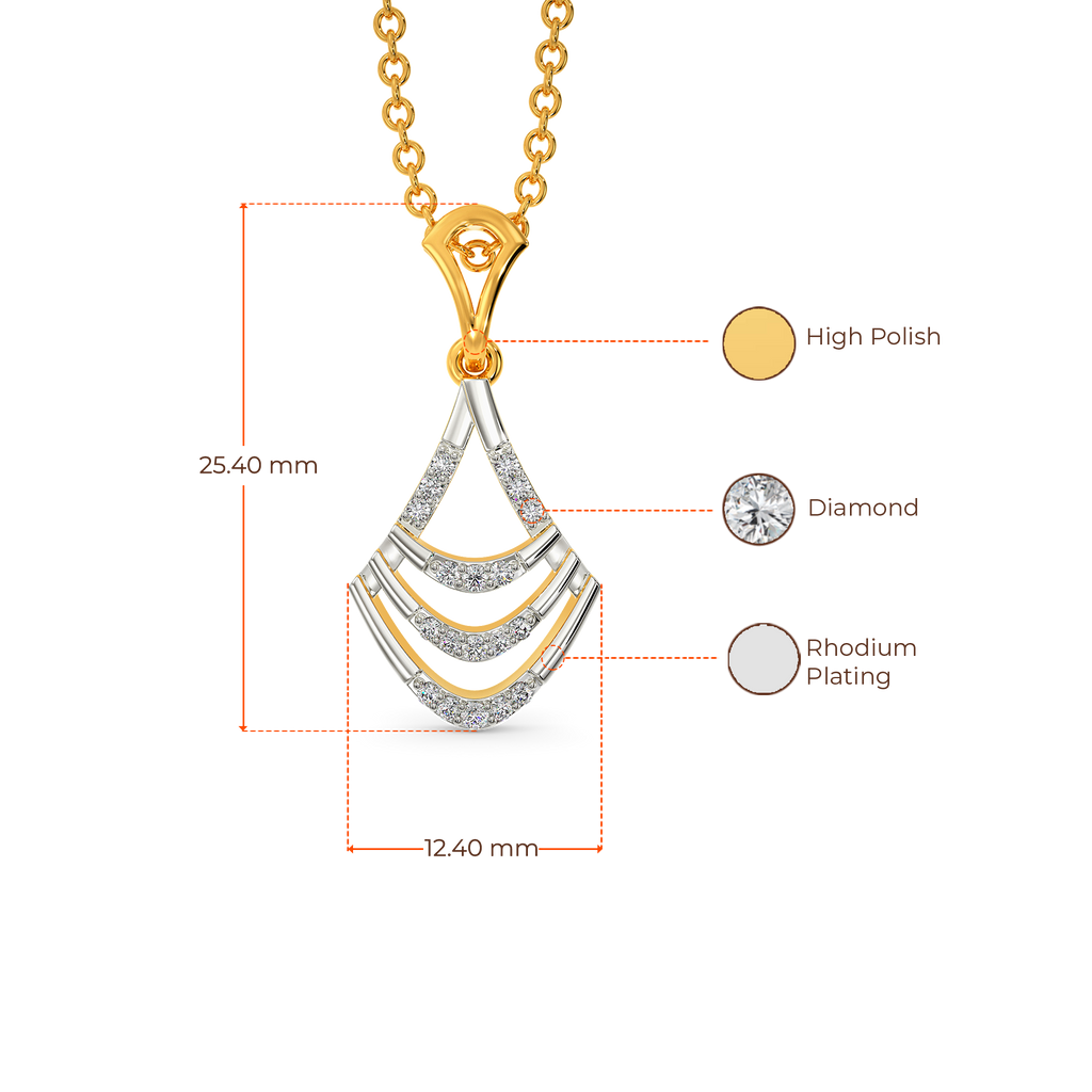 In A Dreamy Mood Diamond Pendants