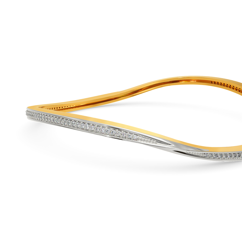 In A Dreamy Mood Diamond Bangles
