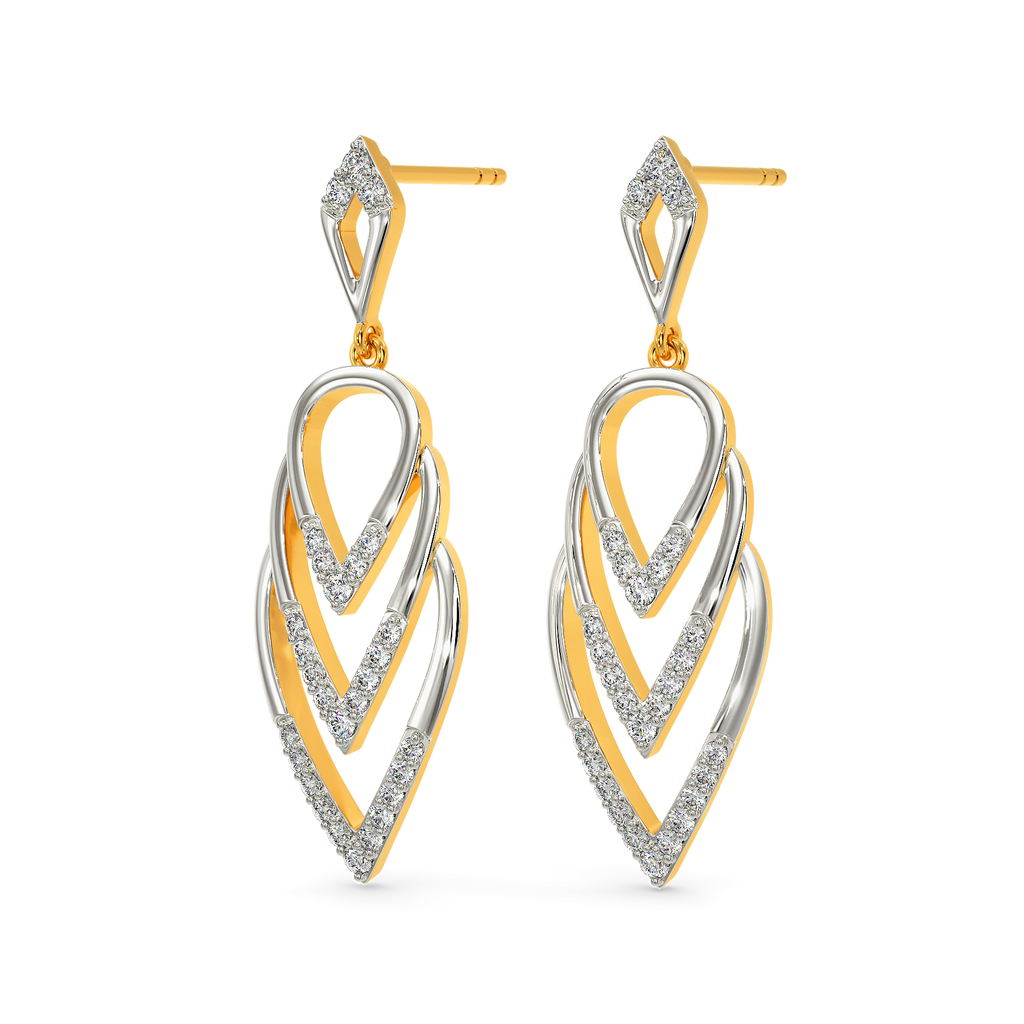 Dream Plated Diamond Earrings