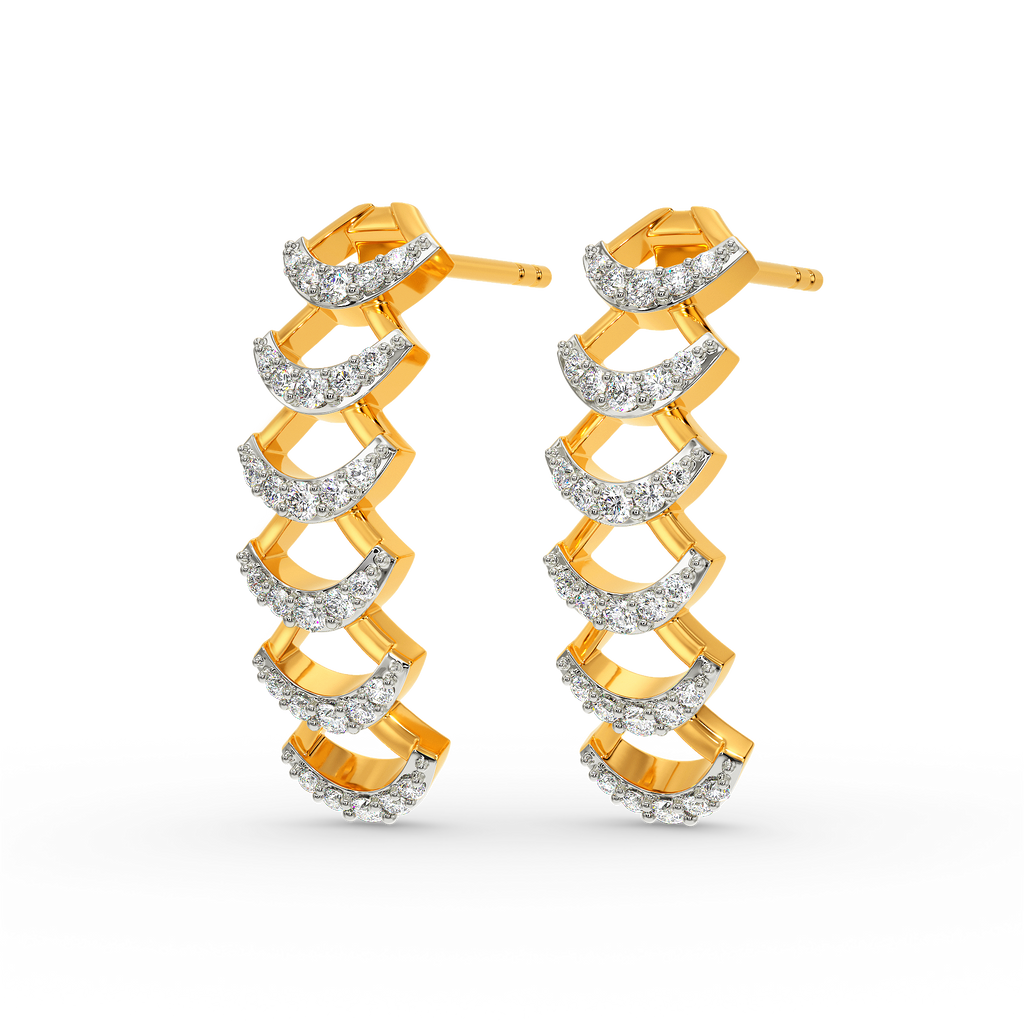 Old-World Charm Diamond Earrings