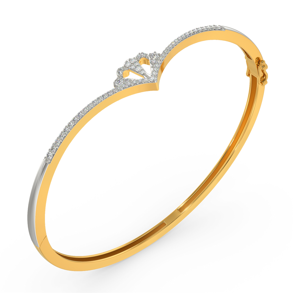 Glow With The Flow Diamond Bangles