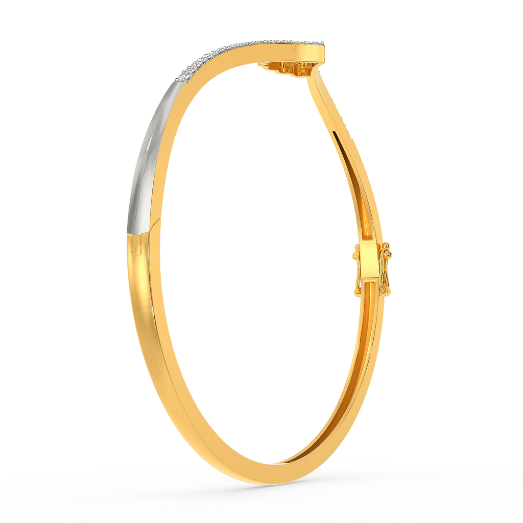 Glow With The Flow Diamond Bangles