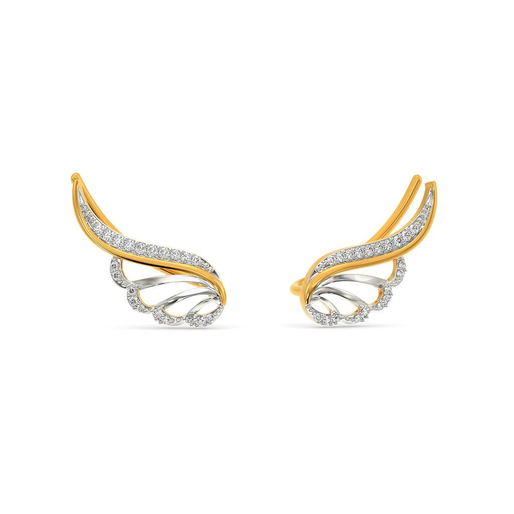 Timelessly Victorian Diamond Earrings