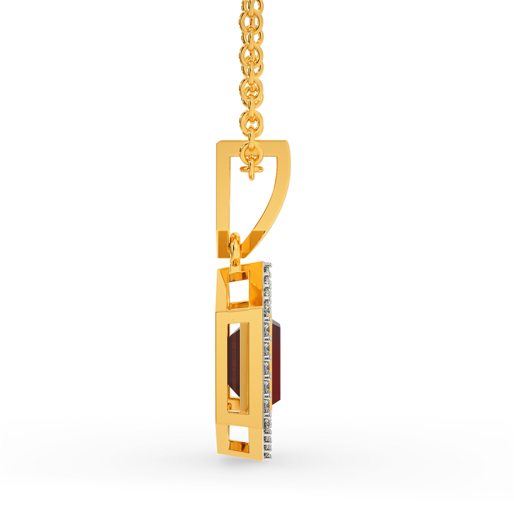 Red Winter Diamond Pendants