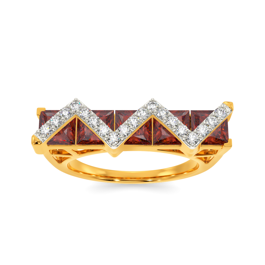 Flamboyant Mood Diamond Rings