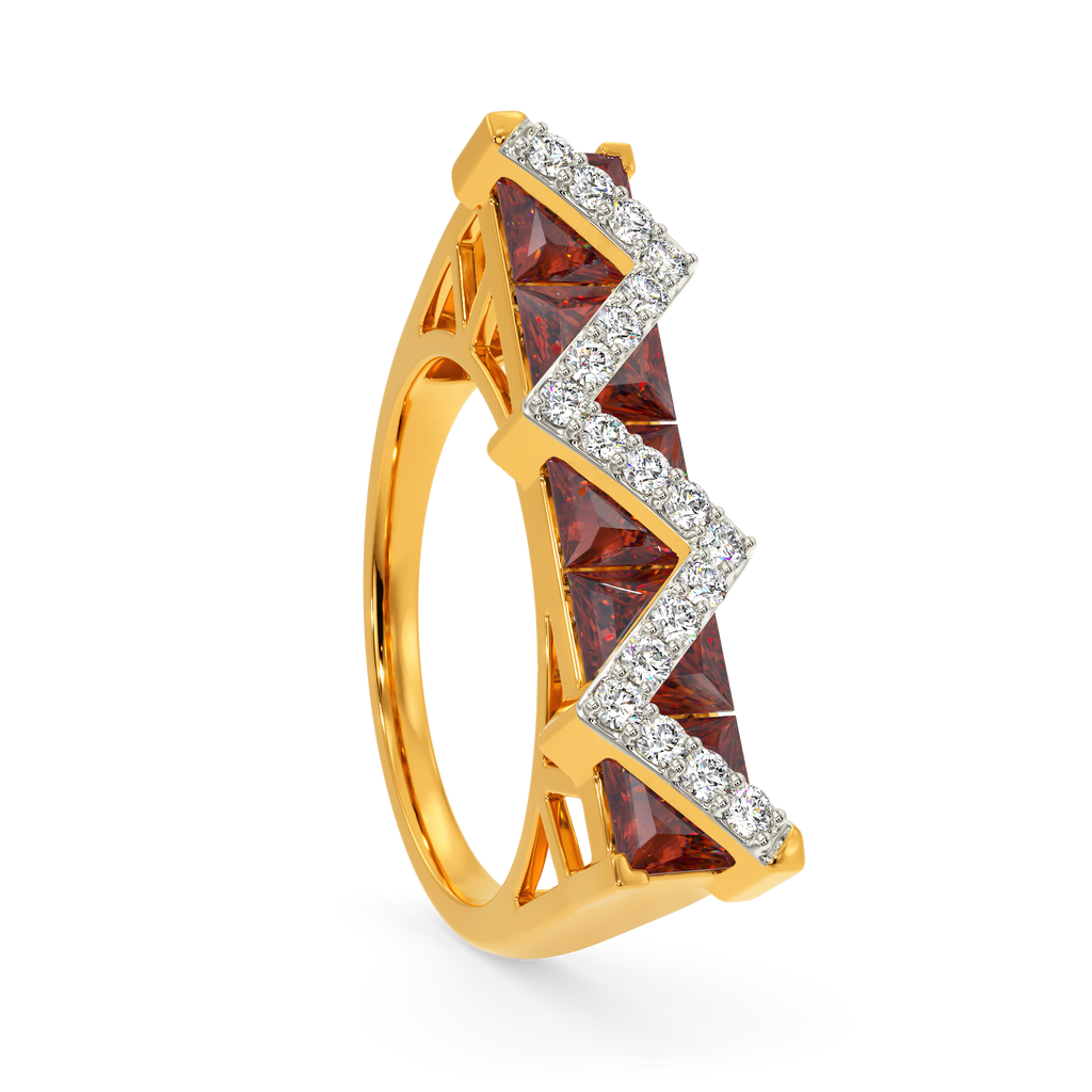 Flamboyant Mood Diamond Rings