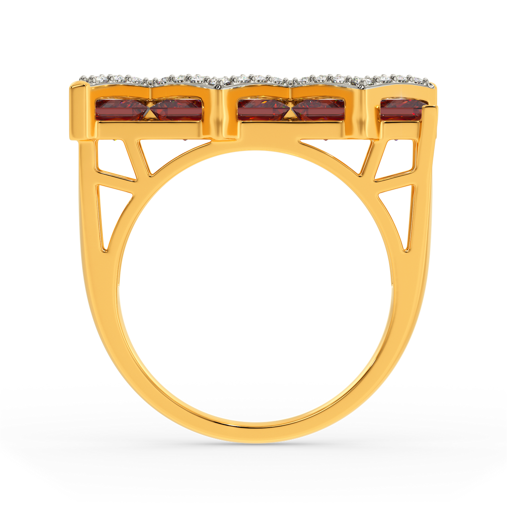 Flamboyant Mood Diamond Rings