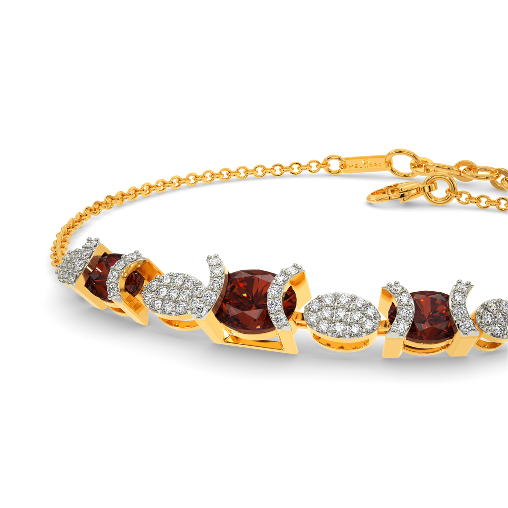 Red Power Diamond Bracelets