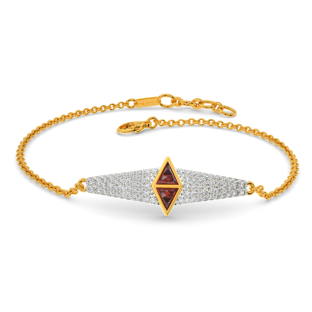 Red Drama Diamond Bracelets