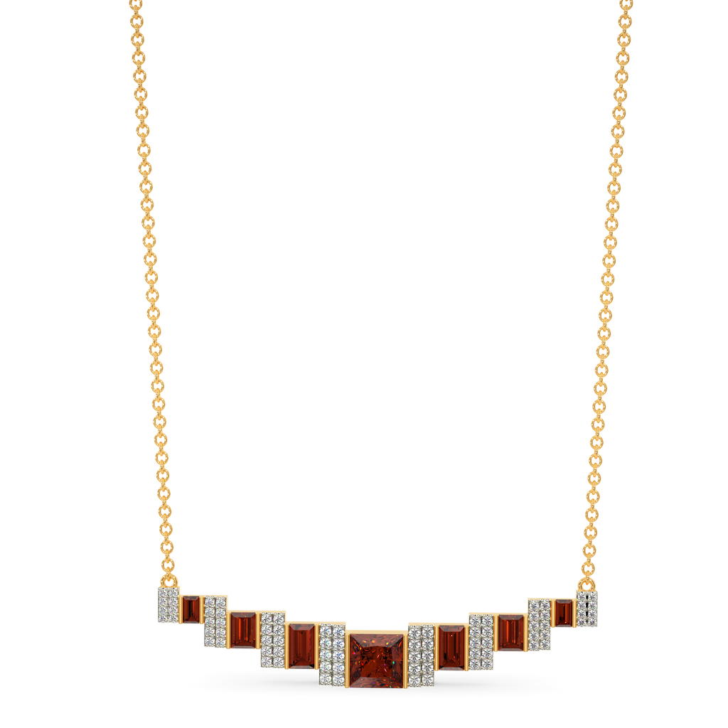 Dream In Red Diamond Necklaces