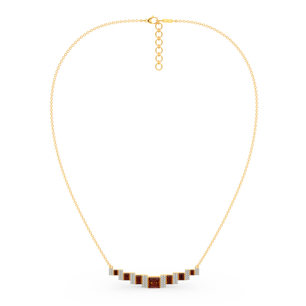 Dream In Red Diamond Necklaces
