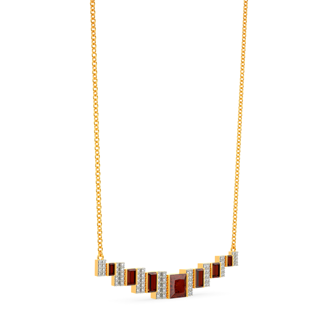 Dream In Red Diamond Necklaces