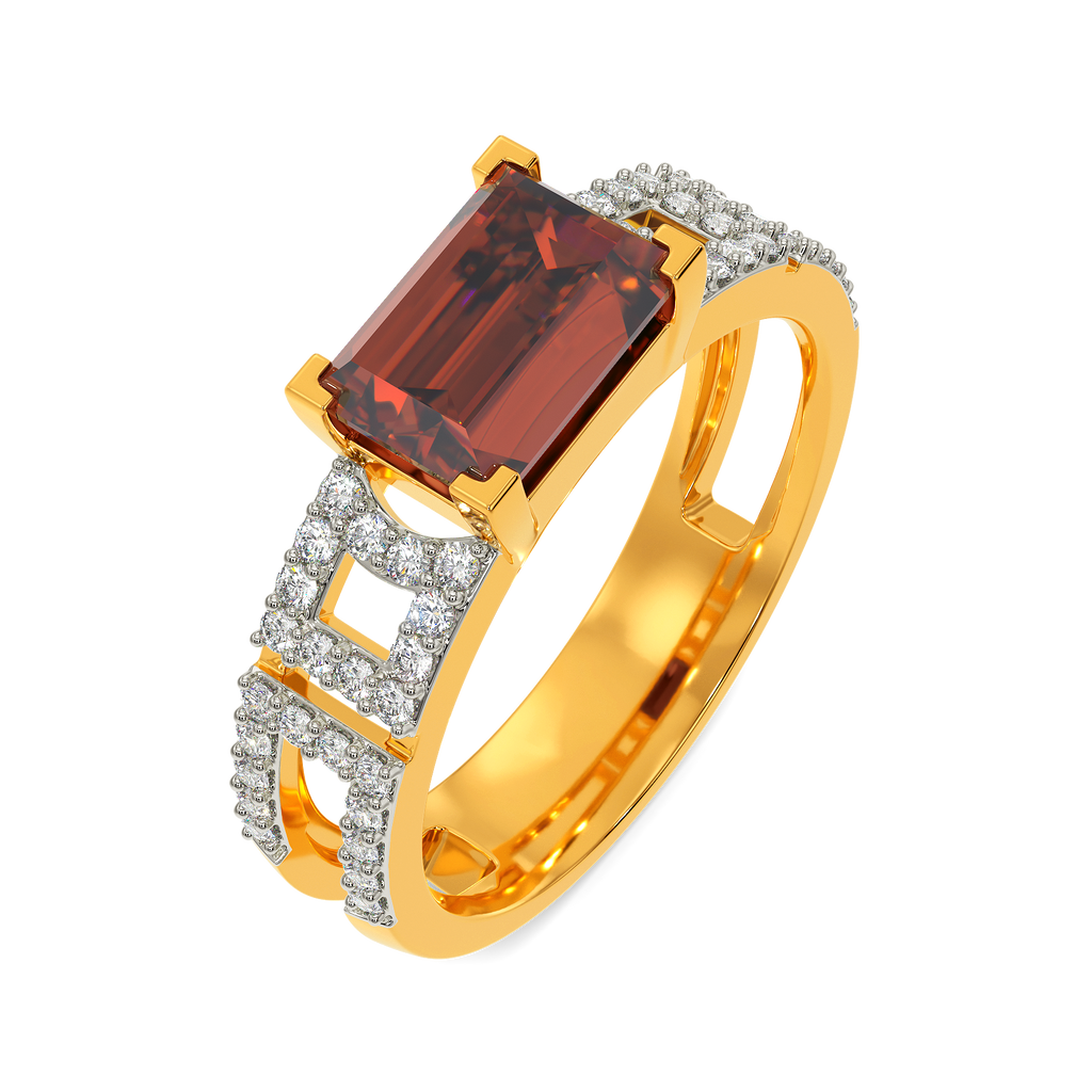 Red Fair Diamond Rings