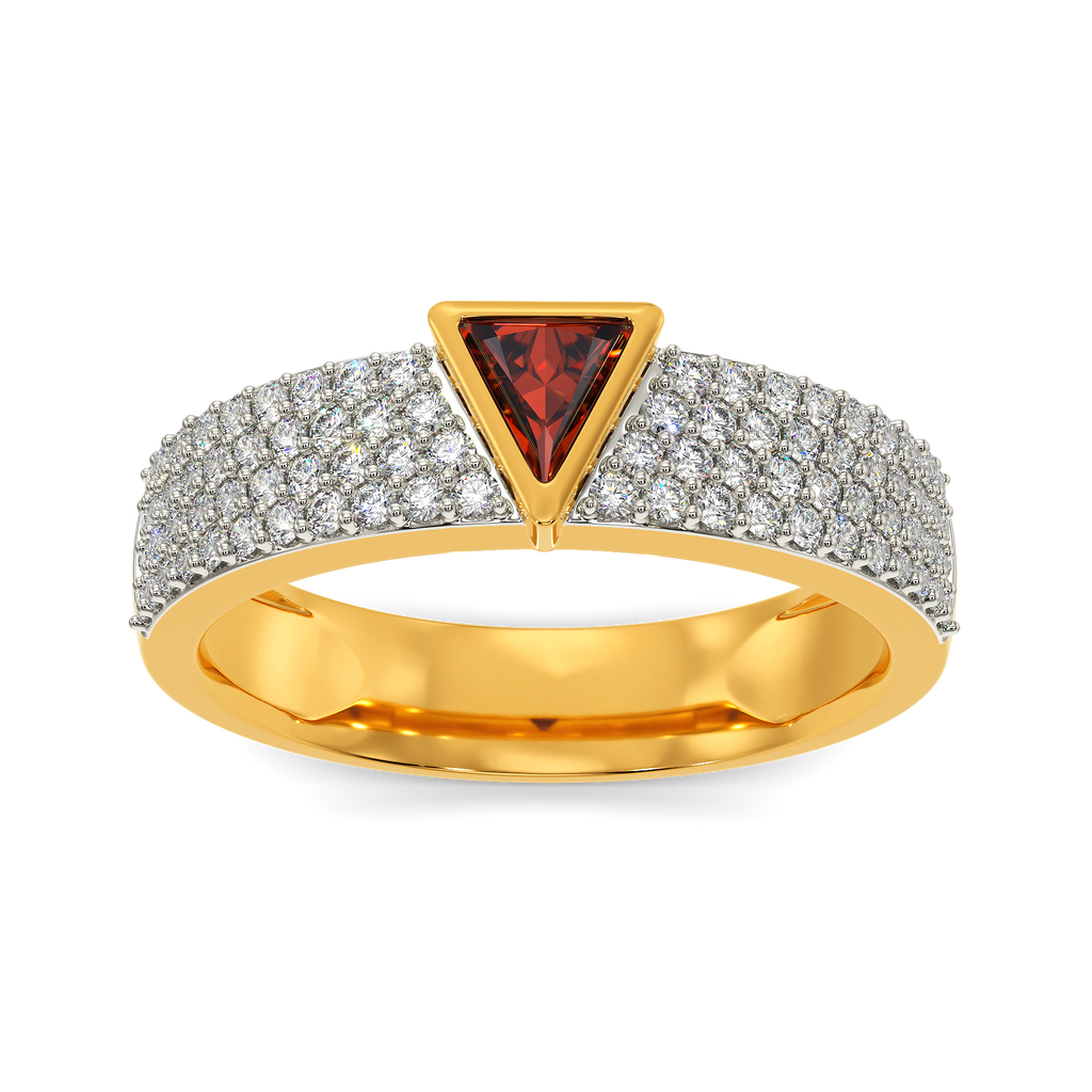 Bawse Red Diamond Rings