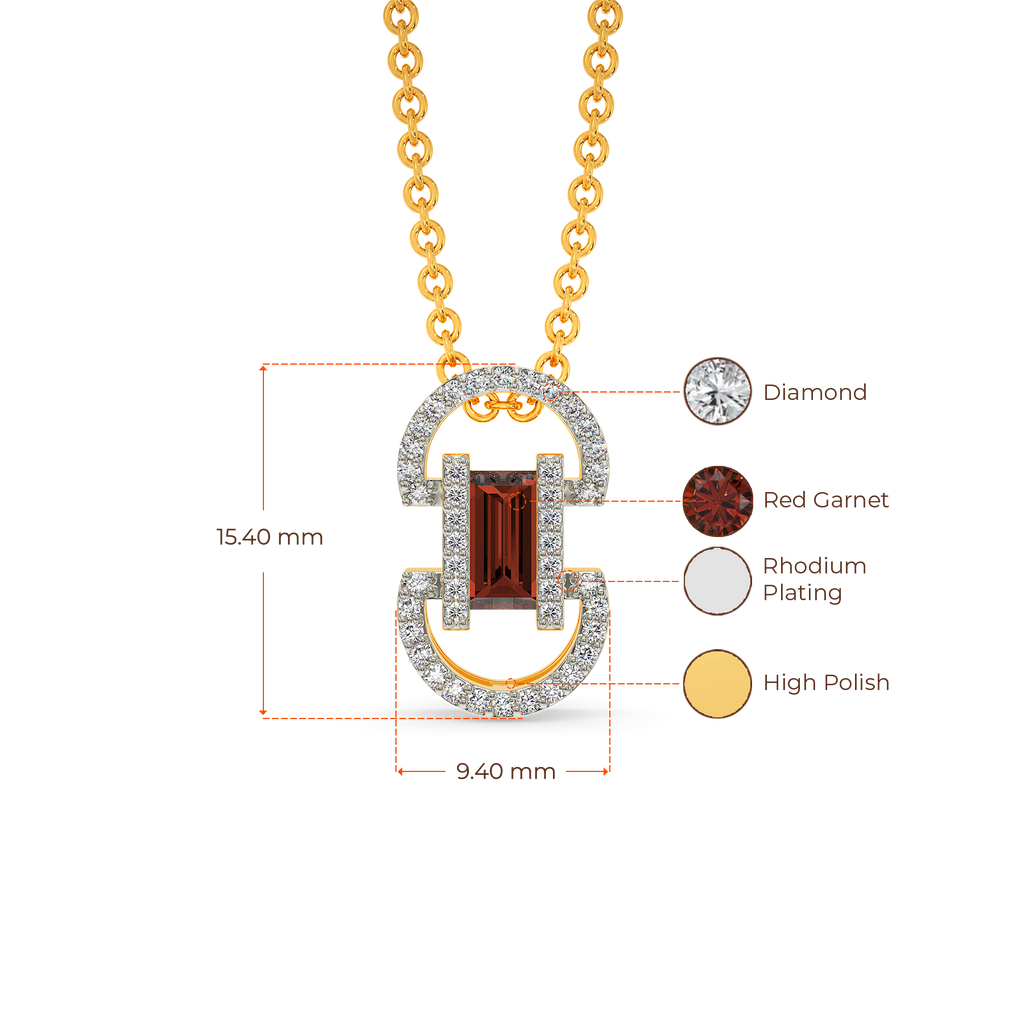 Red Desire Diamond Pendants