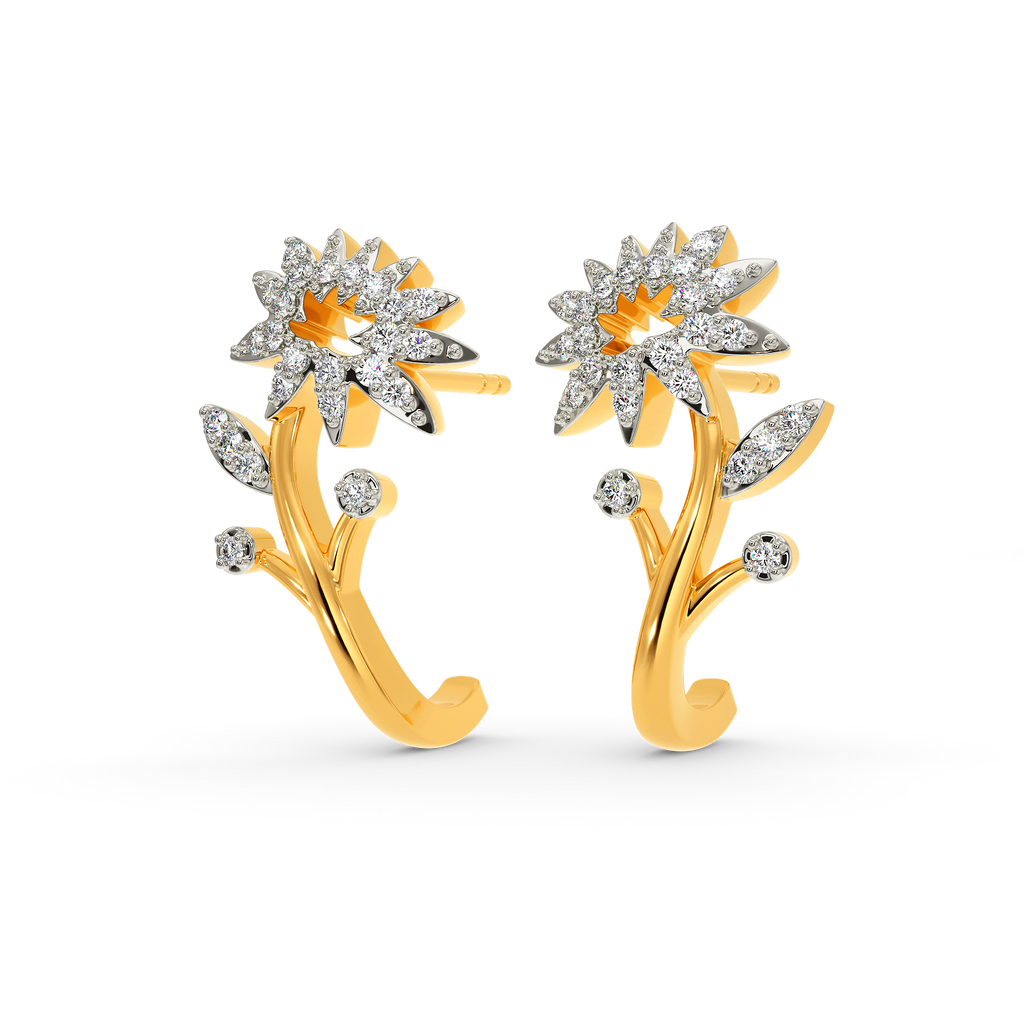 Tropical State Of Mind Diamond Earrings