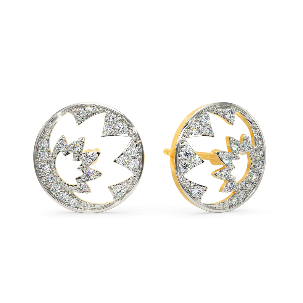 Dance Of The Flora Diamond Earrings