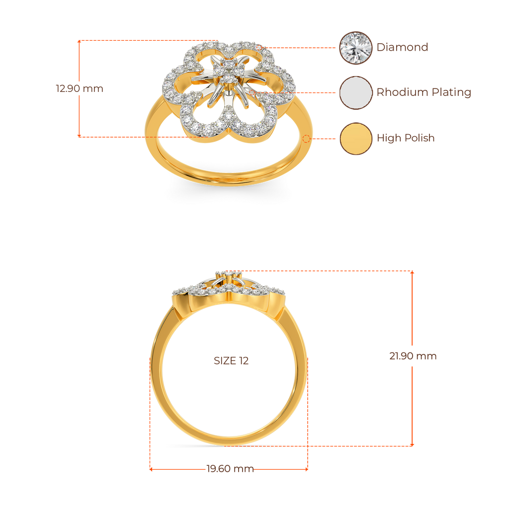 Magic Of Magnolia Diamond Rings