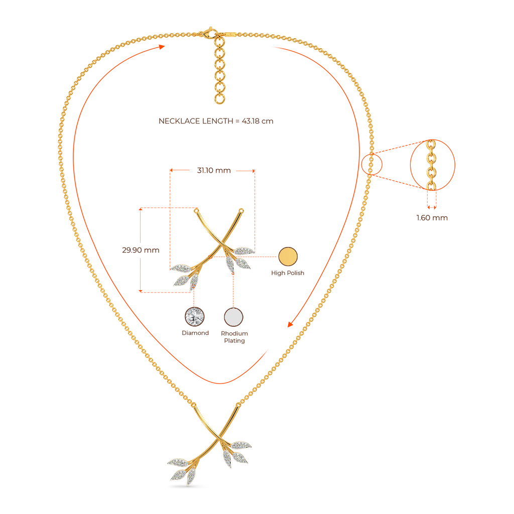 Birds Of Pardiso Diamond Necklaces