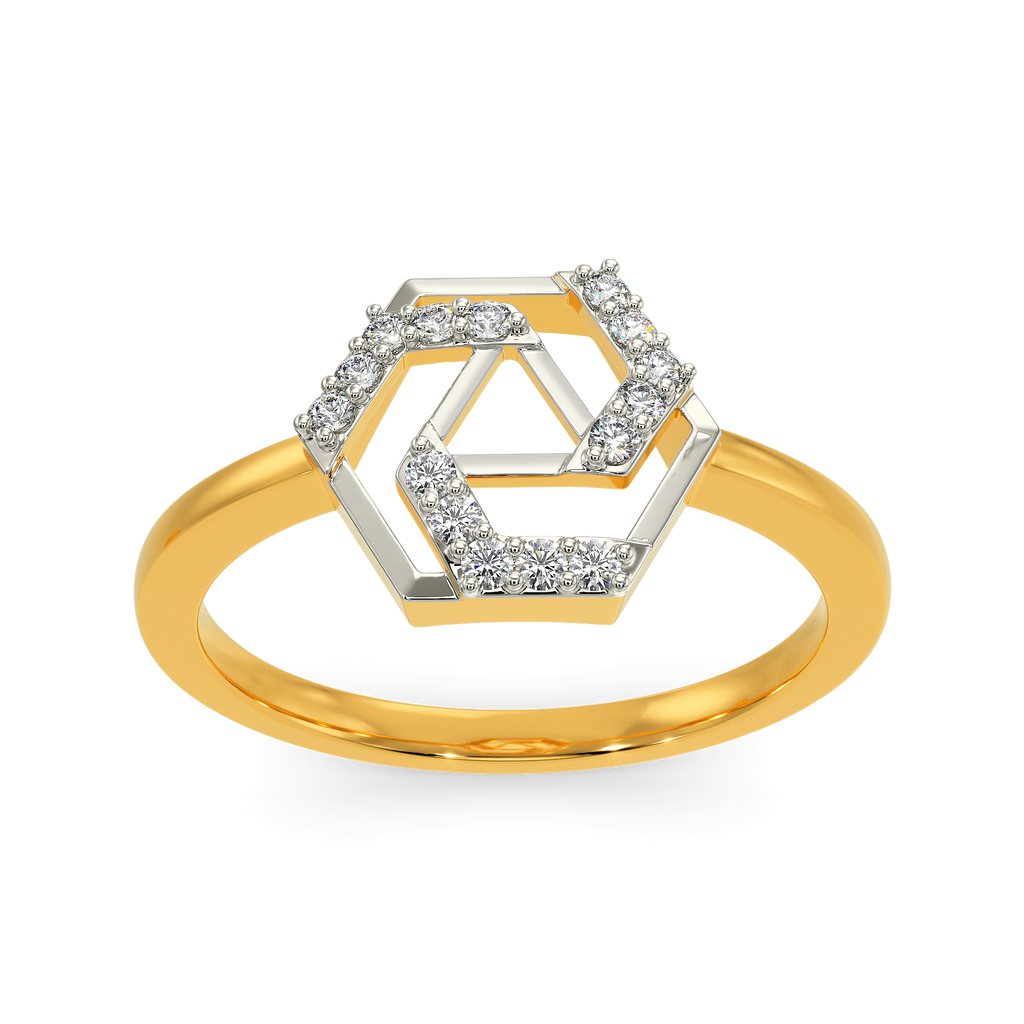 Hexa Cuts Diamond Rings