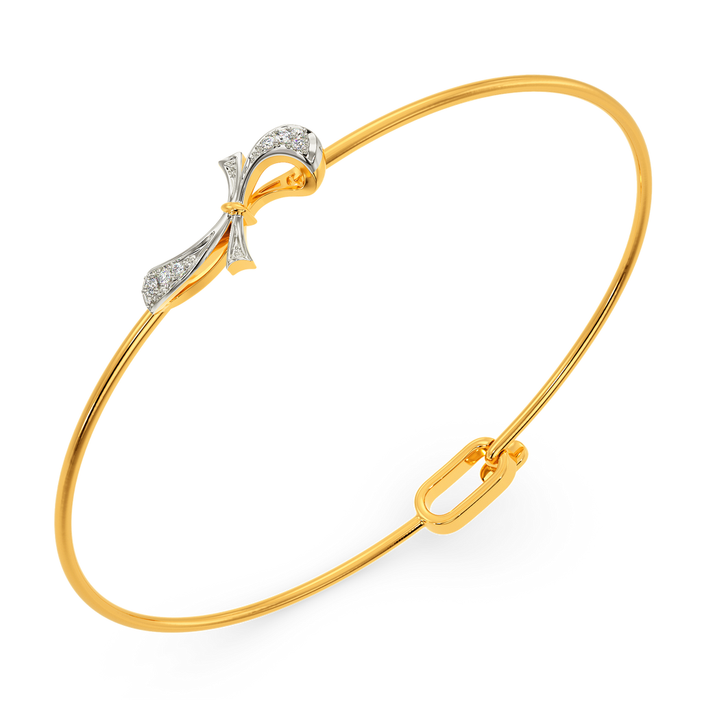 Bow Dreams Diamond Bangles