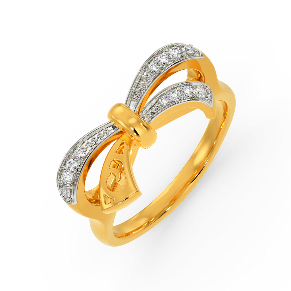 Bow Rock Diamond Rings