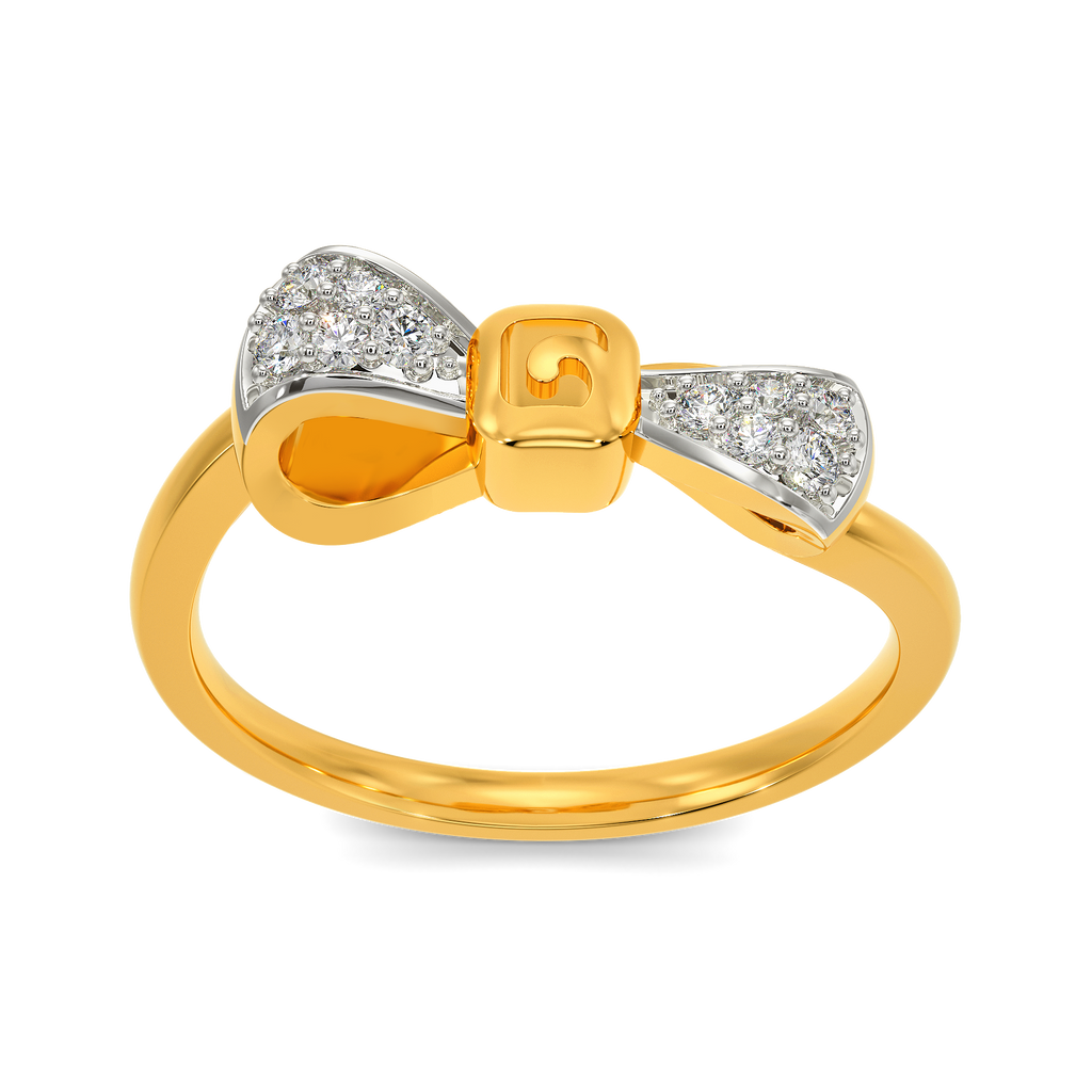 Bow For It Diamond Rings
