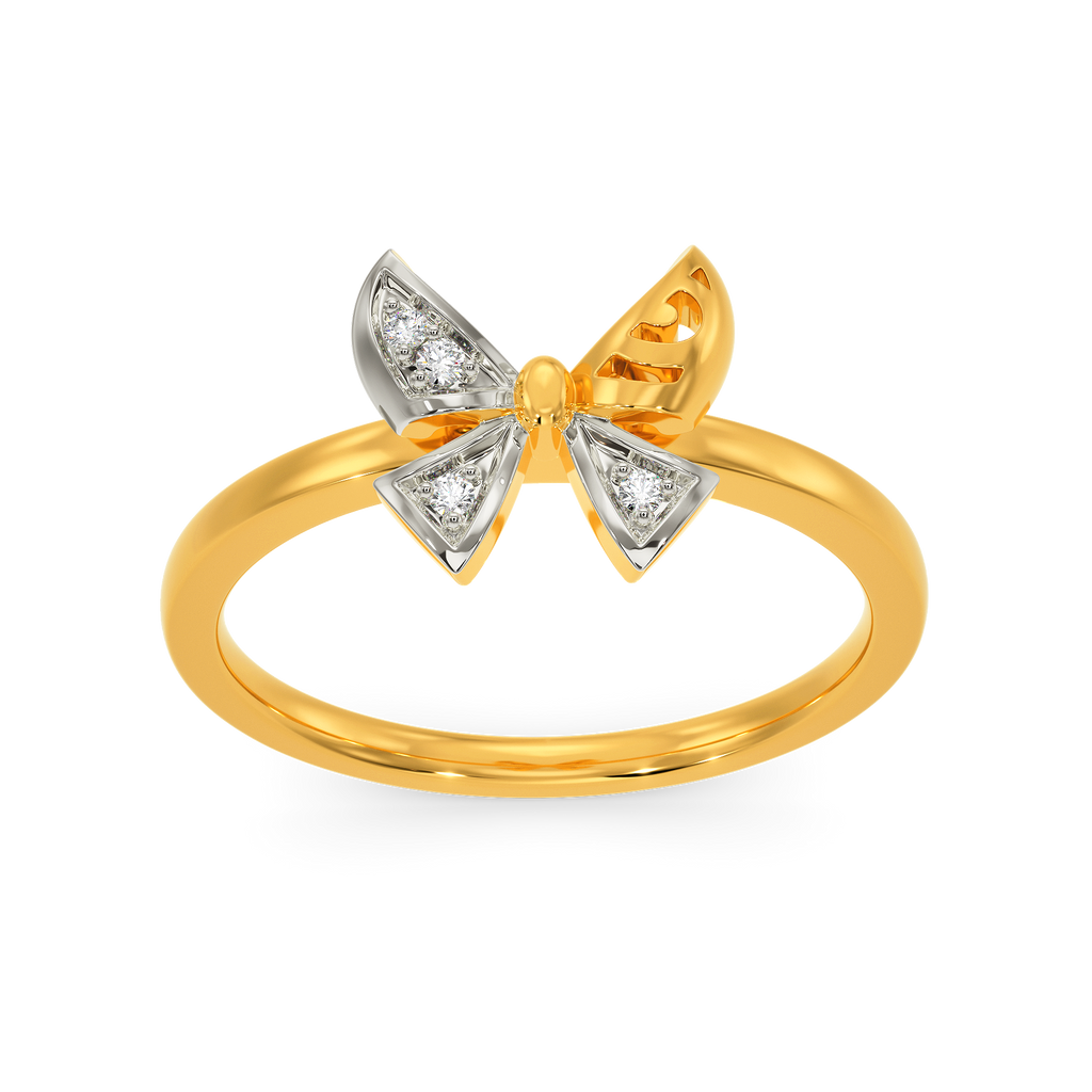 Bow Talk Diamond Rings